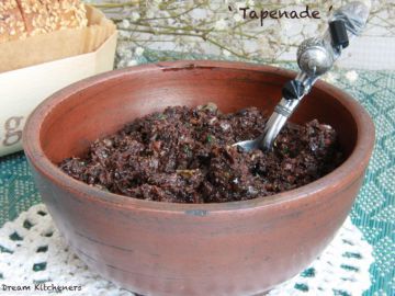 Tapenade aux olives noires Tapenade aux olives noires
