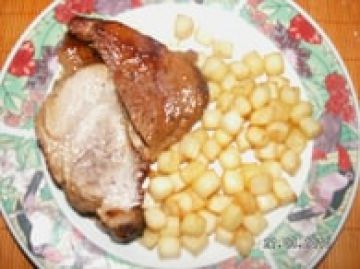 Rôti de porc au miel et moutarde Rôti de porc au miel et moutarde
