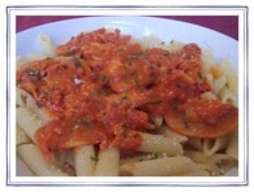 Penne à la vodka Penne à la vodka