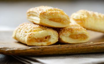 Feuilleté au chèvre et abricots Feuilleté au chèvre et abricots