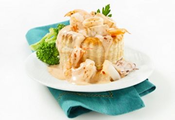 Vol au Vent aux fruits de mer Cookeo Vol au Vent aux fruits de mer Cookeo