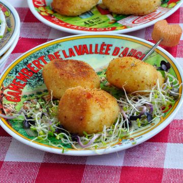 Croquettes de camembert et calvados Croquettes de camembert et calvados