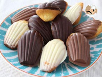 Madeleines au chocolat