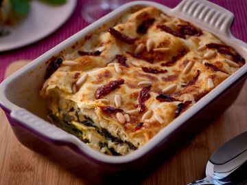Lasagnes aux épinards et feta Lasagnes aux épinards et feta
