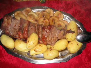Rôti de porc aux poires Rôti de porc aux poires