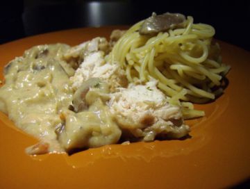 Poulet à la bière et aux champignons Poulet à la bière et aux champignons
