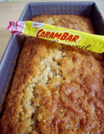 Cake à la banane et au Carambar Cake à la banane et au Carambar
