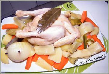 Poule au pot façon vapeur Poule au pot façon vapeur