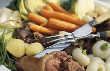 Pot-au-feu- jarret de veau