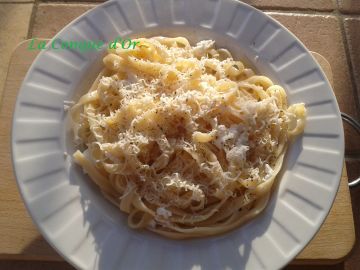 Tagliatelles à la ricotta Tagliatelles à la ricotta