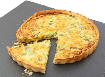 Flamiche aux poireaux et au roquefort Flamiche aux poireaux et au roquefort
