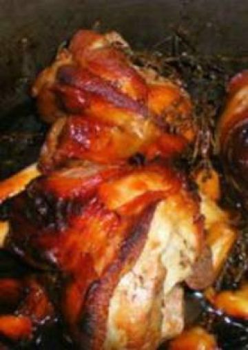 Souris d'agneau confites à l'ail Souris d'agneau confites à l'ail