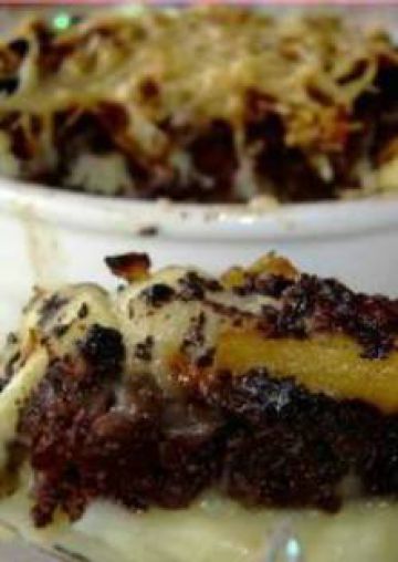 Parmentier de boudin noir aux pommes Parmentier de boudin noir aux pommes