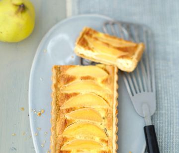 Tarte aux coings et au chèvre Tarte aux coings et au chèvre