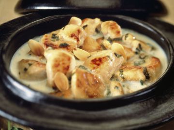 Poulet au lait de coco, rhum et miel Poulet au lait de coco, rhum et miel