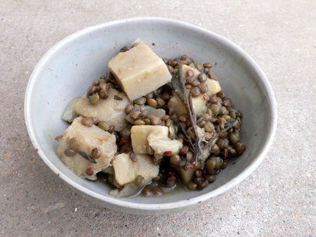 Panais et lentilles Panais et lentilles