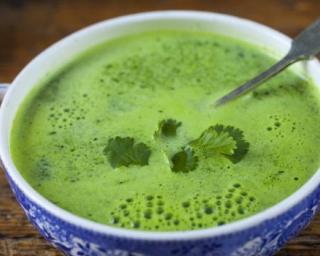 Soupe brûle-graisse d’épinards et pois chiches au cumin WW 1 SP Soupe brûle-graisse d’épinards et pois chiches au cumin WW 1 SP