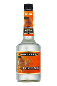 Triple sec (cointreau, grand Marnier) Triple sec (cointreau, grand Marnier)