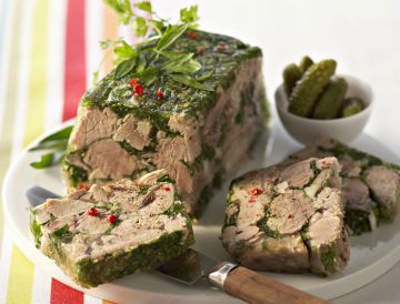 Terrine de jarret de porc au persil Terrine de jarret de porc au persil
