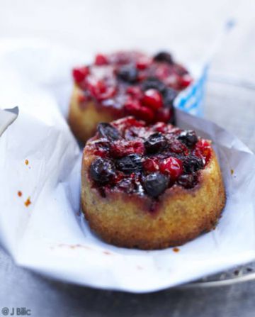 Gâteau renversé aux fruits rouges Gâteau renversé aux fruits rouges