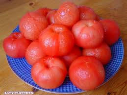 Tomates pelées Tomates pelées