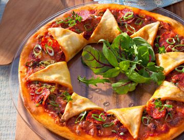 Pizza soleil au chorizo Pizza soleil au chorizo