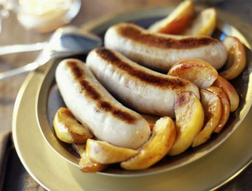 Boudin blanc aux pommes Boudin blanc aux pommes