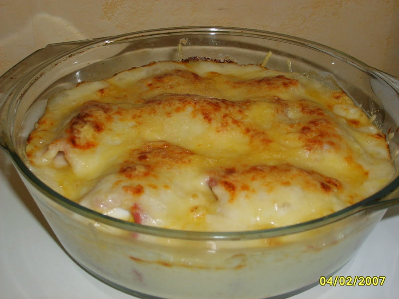 Oeufs au jambon Oeufs au jambon