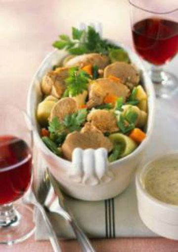 Mijoté de porc aux petits légumes Mijoté de porc aux petits légumes