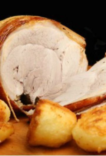 Rôti de porc façon Orloff au jambon Rôti de porc façon Orloff au jambon