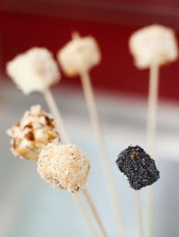 Brochettes apéritives au reblochon Brochettes apéritives au reblochon