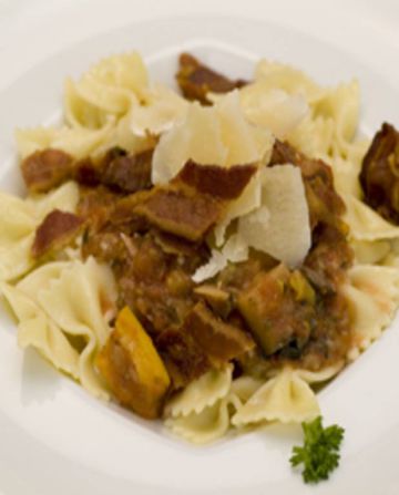 Farfalle italienne au bacon Farfalle italienne au bacon