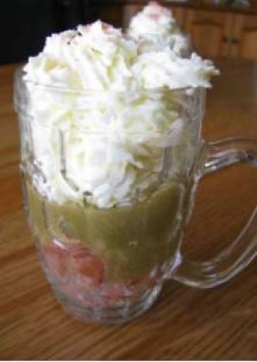 Le tiramisu à la rhubarbe