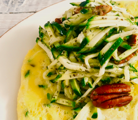 Omelette sucrée, salée ou pas Omelette sucrée, salée ou pas