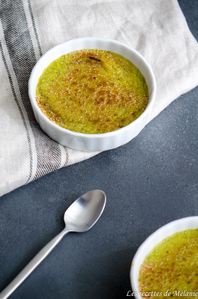 Crème brûlée aux asperges Crème brûlée aux asperges