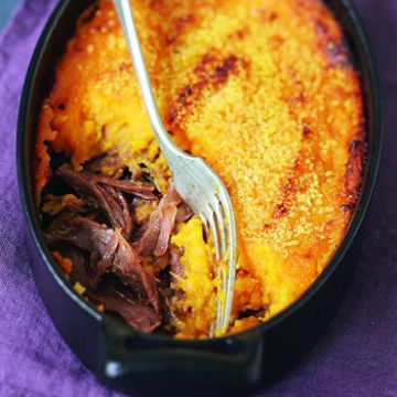 Parmentier de canard aux patates douces Parmentier de canard aux patates douces