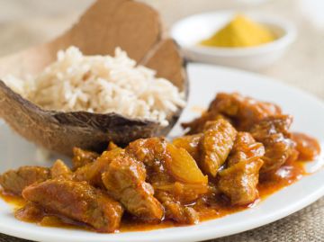 Curry de veau aux fruits d'hiver Curry de veau aux fruits d'hiver