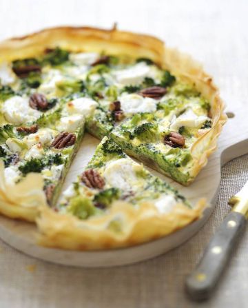 Tarte brocolis-chèvre Tarte brocolis-chèvre