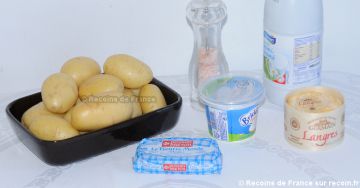 Ragoût de pommes de terre au fromage de Langres Ragoût de pommes de terre au fromage de Langres