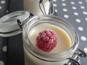 Panna cotta au chocolat blanc facile Panna cotta au chocolat blanc facile