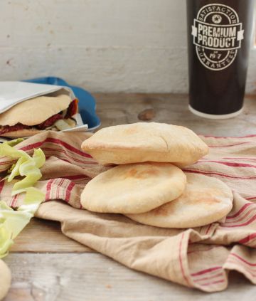 Pain pita à l’épeautre Pain pita à l’épeautre