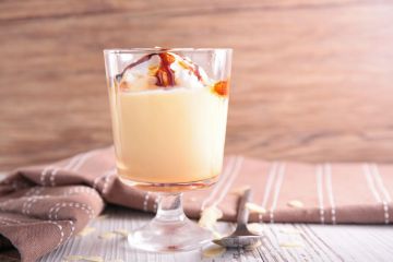 Ile flottante à la noix de coco Ile flottante à la noix de coco