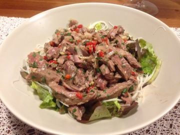 Salade Thaï au boeuf Salade Thaï au boeuf
