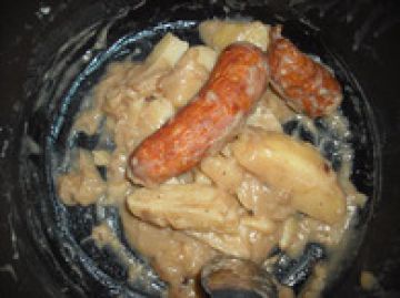 Rata (pommes de terre et saucisses fumées) Rata (pommes de terre et saucisses fumées)