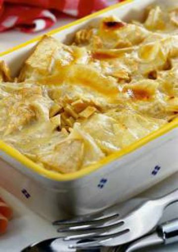 Crozets gratinés au reblochon Crozets gratinés au reblochon