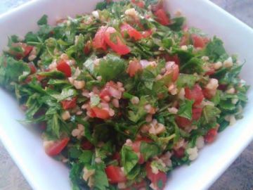 Le vrai taboulé libanais Le vrai taboulé libanais