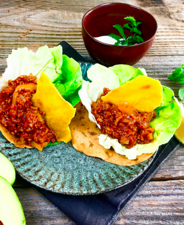 Tacos mexicains version végé Tacos mexicains version végé
