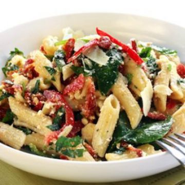 Salade de pâtes à la napolitaine Salade de pâtes à la napolitaine