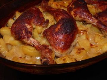 Cuisse de poulet au curry au four facile Cuisse de poulet au curry au four facile