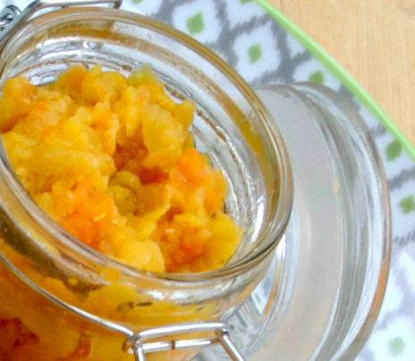 Dhal de lentilles corail  aux carottes